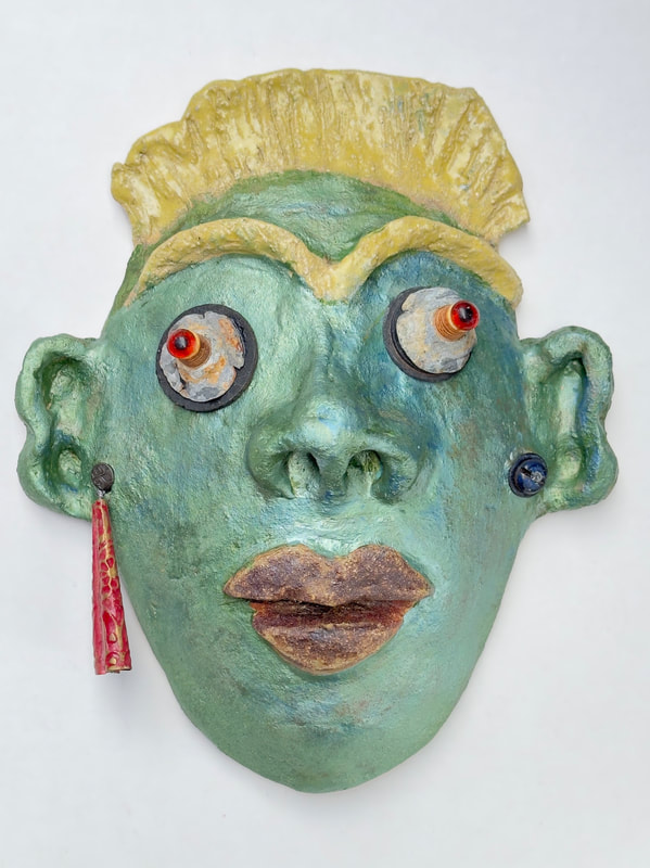 Willie Johnson — mask by Jill Drllevich